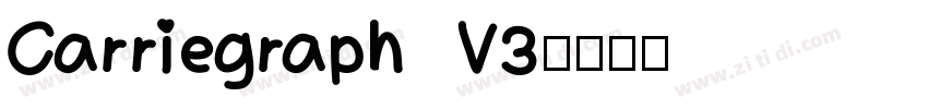 Carriegraph V3字体转换